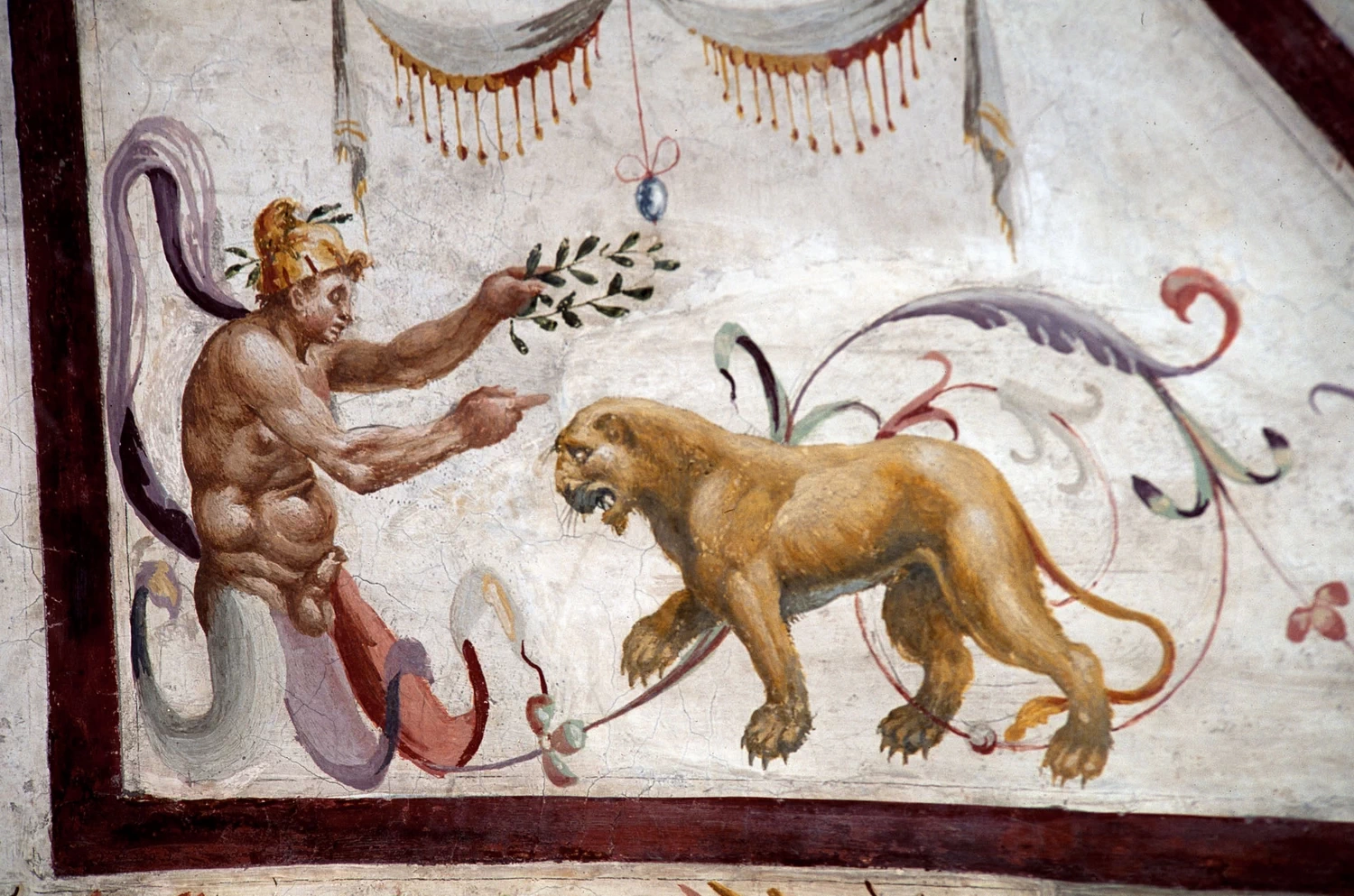 Perin del Vaga - 155, motivi decorativi a grottesche, Castel Sant'Angelo, Roma 6